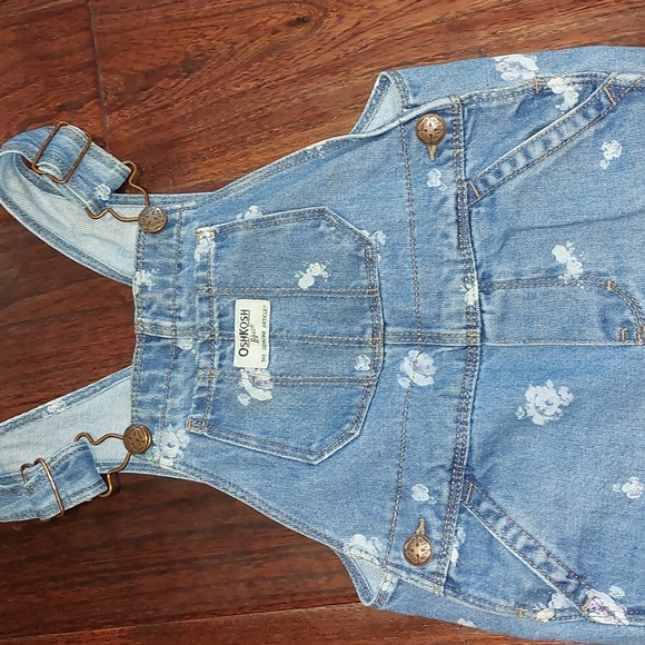 3T Oshkosh Denim Overalls - Picture 2 of 5
